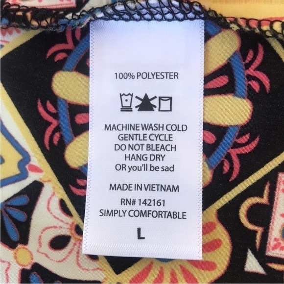 Lularoe Floral Print Lindsay Kimono Duster Open Top Cardigan - Picture 6 of 8